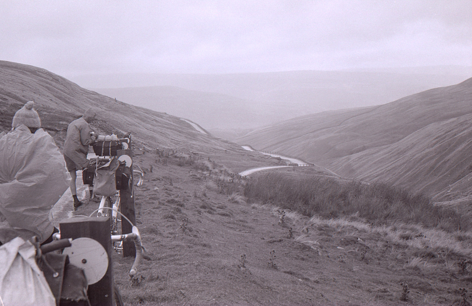 Buttertubs Pass road in the Yorkshire Dales