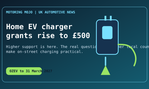 The UK’s £500 home EV charger grant is bigger, but the real test is local councils
