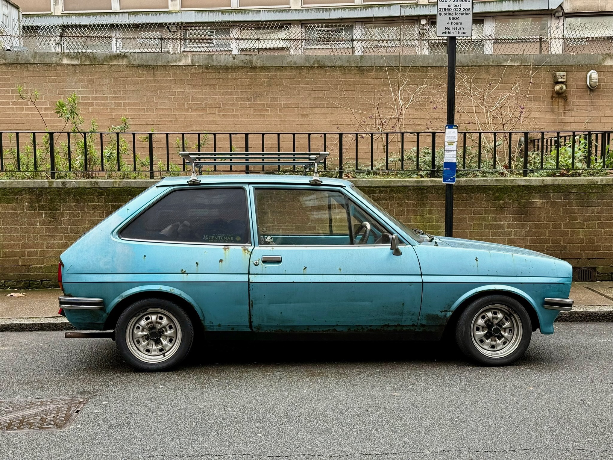 Ford Fiesta parked on a UK street, used as featured image for a dash cam buying guide
