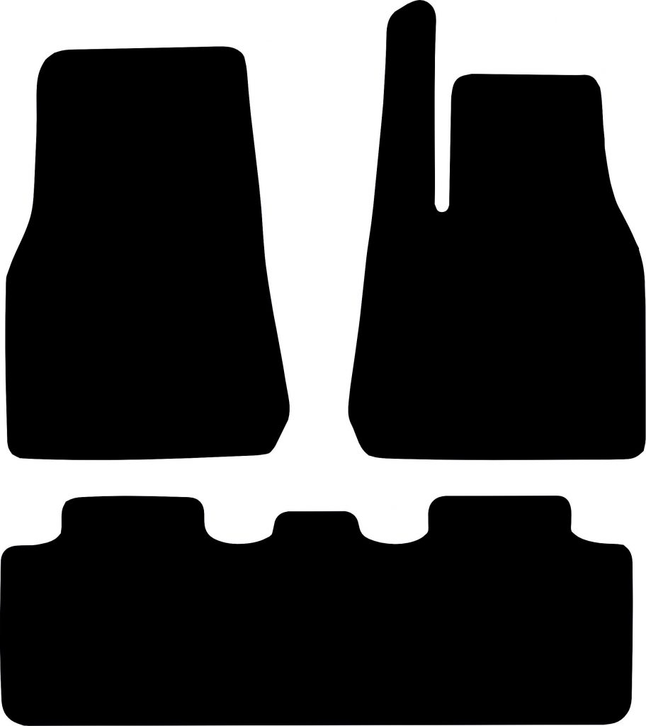 iCarMats tailored carpet mats for Tesla Model Y 2020 to 2025