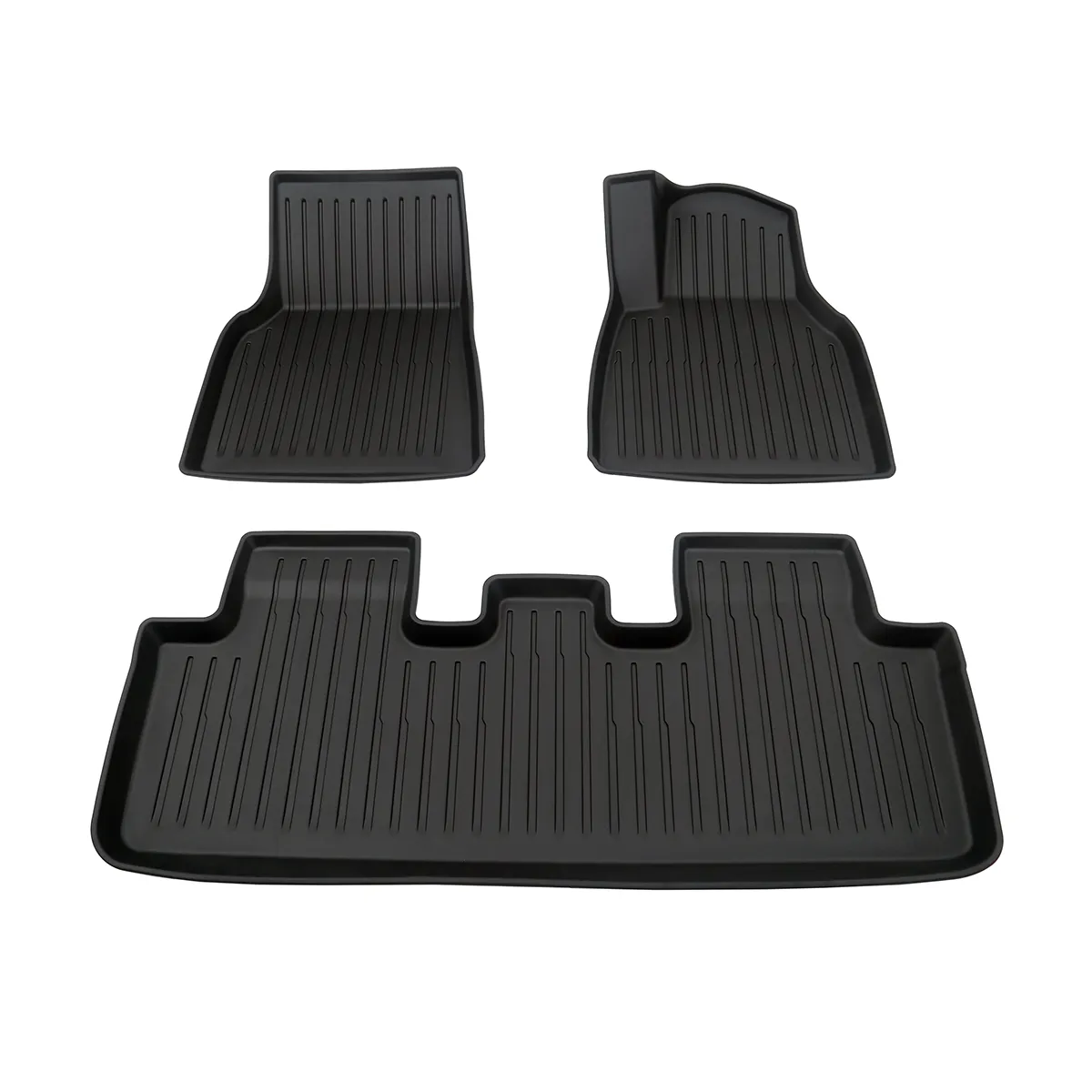 Tessories 3D all-weather floor mats for Tesla Model Y 2022 to 2024