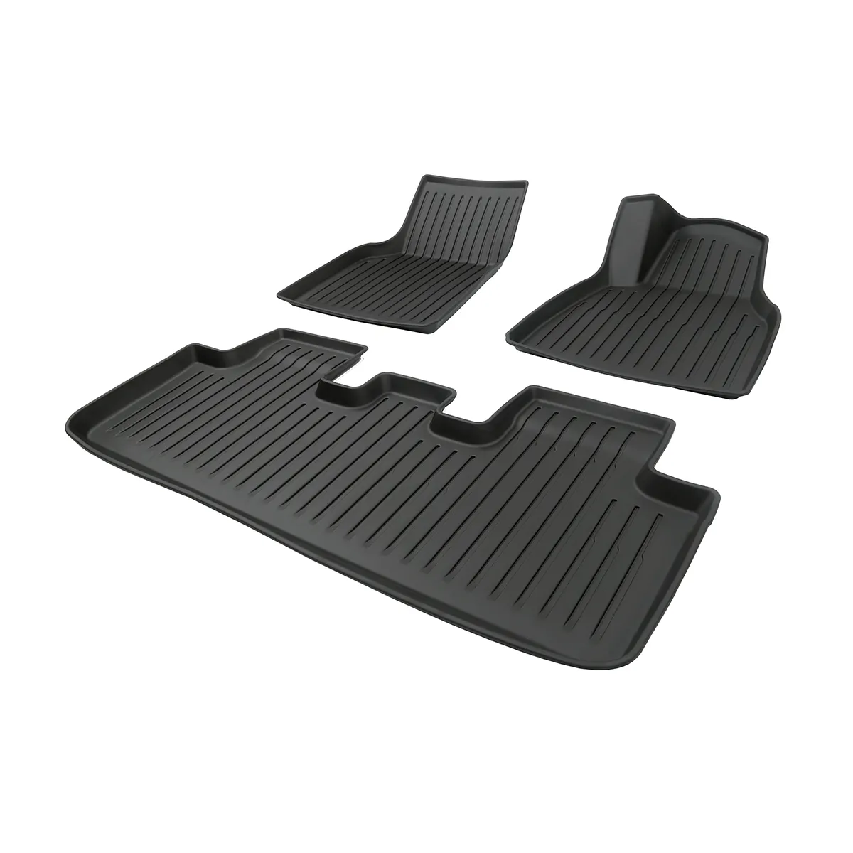 Tessories 3D all-weather floor mats for Tesla Model Y 2025 to 2026 Juniper