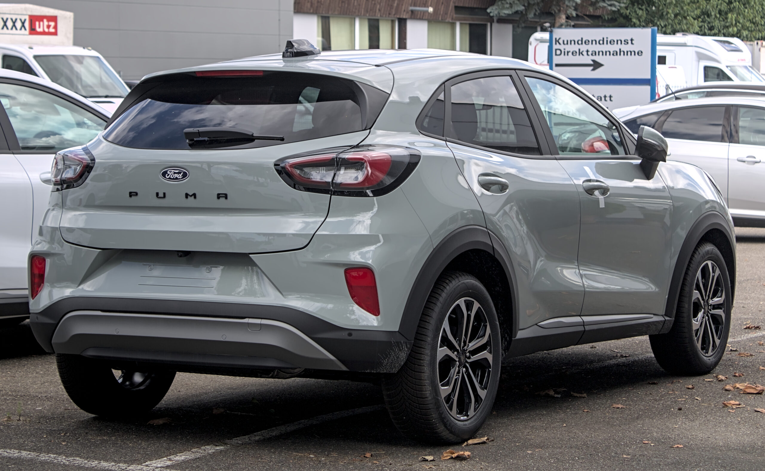2024 Ford Puma front three-quarter view