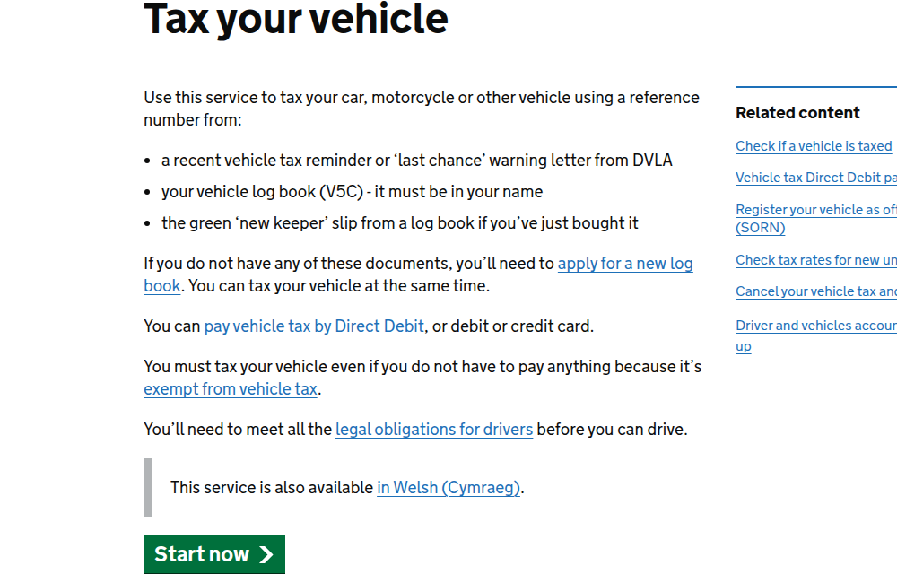 Bought a car today? How to tax it before you drive it home