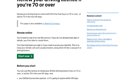 Turning 70 soon? How to renew your driving licence online, by post and without getting caught out