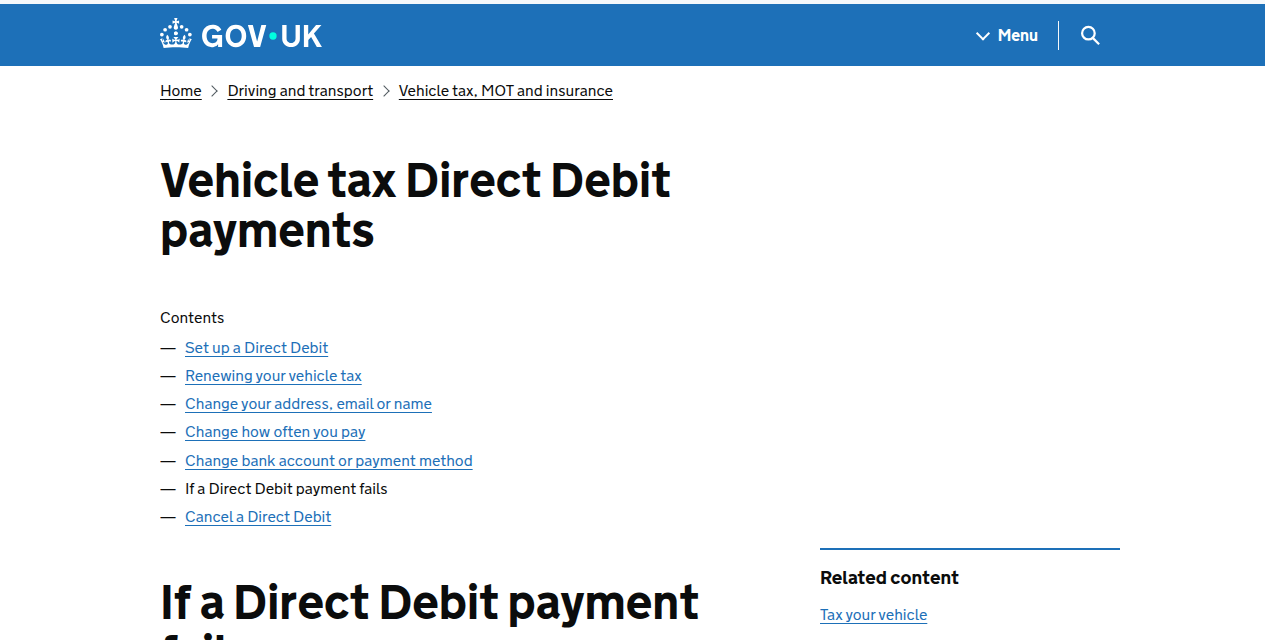 Missed your car tax Direct Debit? What the DVLA does next and when you must stop driving