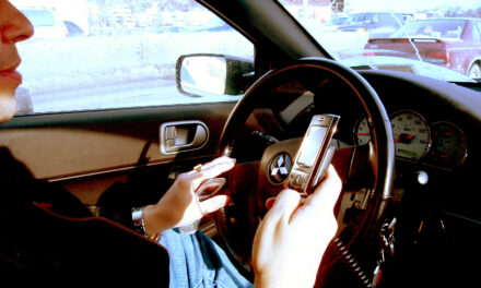 Where can you put a phone holder in your car legally?