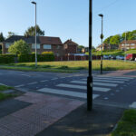 Those zig-zag lines by a crossing are not a quick parking space