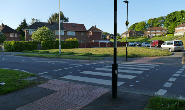 Those zig-zag lines by a crossing are not a quick parking space