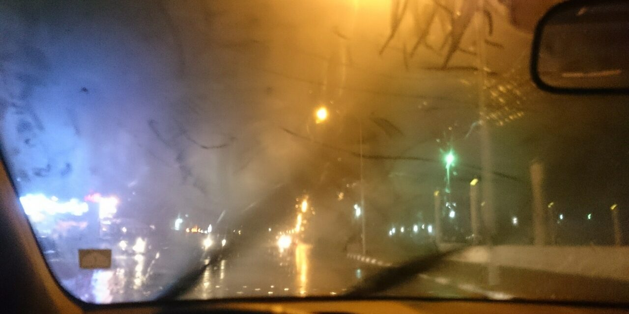 Your windscreen keeps misting up? Clear it properly, then find the cause